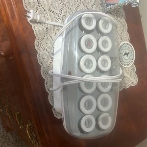 Hot curler set used once
